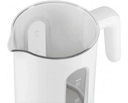 Чайник Hyundai HYK-G5510 белый/прозрачный