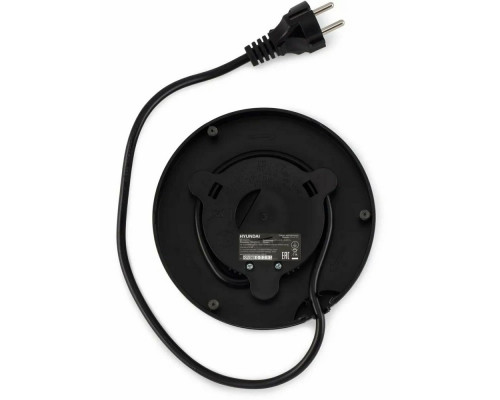 Чайник Hyundai HYK-G7405 черный/серебристый