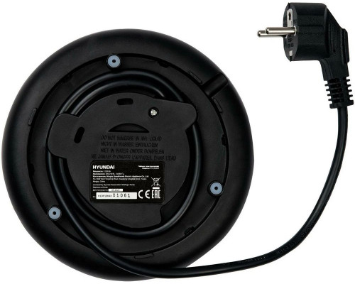 Чайник Hyundai HYK-S4804 серый/черный