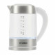 Чайник Hyundai HYK-S5807 белый/серебристый