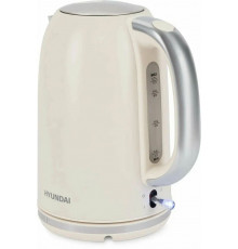 Чайник Hyundai HYK-S9900 молочный/серебристый