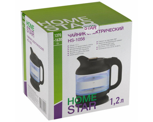 Чайник Homestar HS-1056 черный