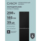 Холодильник Candy CFN6185B черный