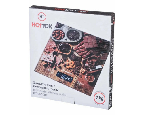 Кухонные весы HOTTEK HT-962-026 шоколад
