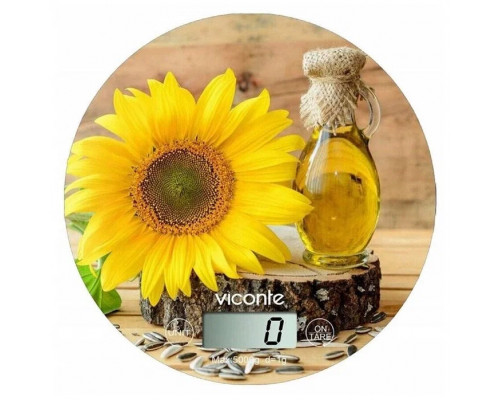 Кухонные весы Viconte VC-520-03 подсолнух
