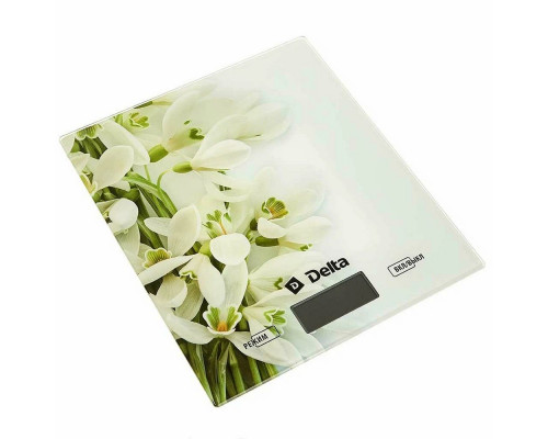 Кухонные весы Delta KCE-66 подснежники