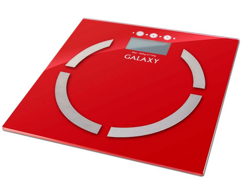 Весы напольные Galaxy GL 4851 красный