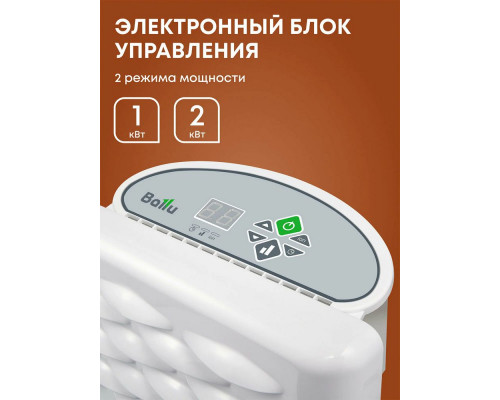 Конвектор Ballu Ettore BEC/ETER-2000 белый