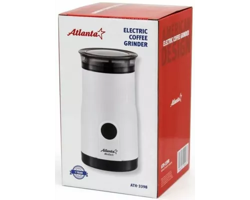 Кофемолка Atlanta ATH-3398 белый