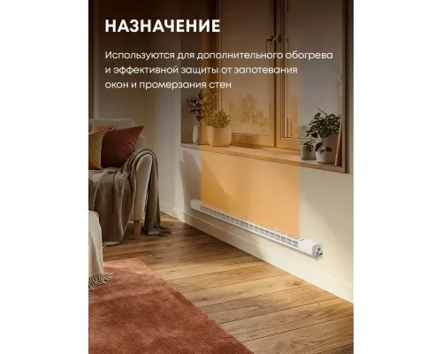 Конвектор Ballu Plinth Compact BEC/PLC-100-400 белый