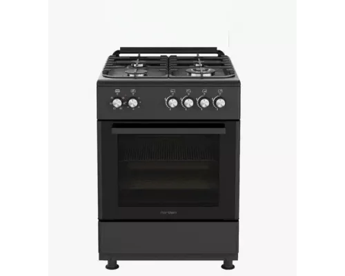 Кухонная плита NORDEN FF6406GAZD черный матовый
