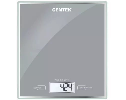 Кухонные весы Centek CT-2462 серебристый