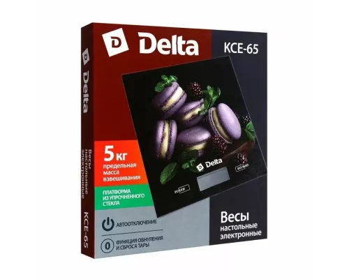 Кухонные весы Delta KCE-65 ягодные макарони