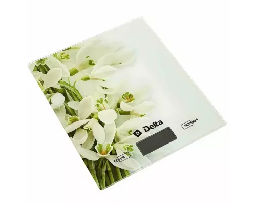 Кухонные весы Delta KCE-66 подснежники