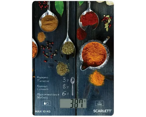 Кухонные весы Scarlett SC-KS57P68 рисунок