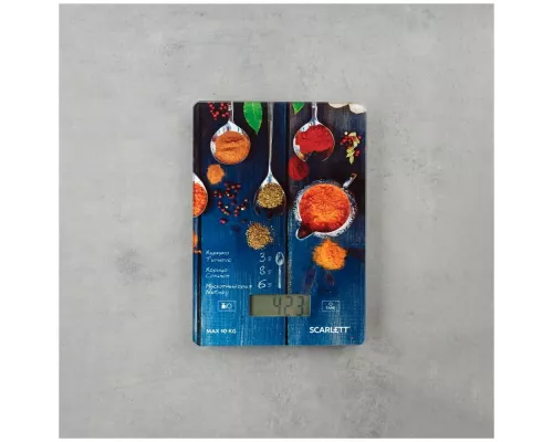 Кухонные весы Scarlett SC-KS57P68 рисунок