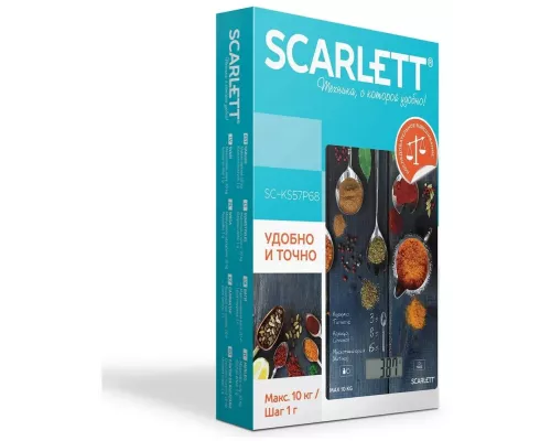 Кухонные весы Scarlett SC-KS57P68 рисунок