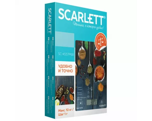 Кухонные весы Scarlett SC-KS57P68 рисунок