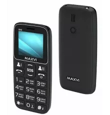 Мобильный телефон Maxvi B110ds черный