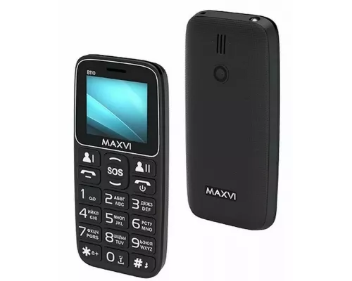 Мобильный телефон Maxvi B110ds черный