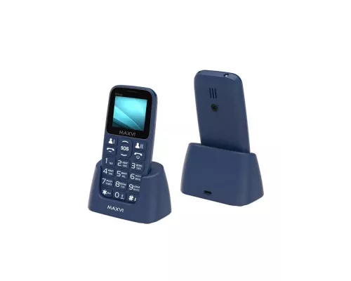 Мобильный телефон Maxvi B110ds синий