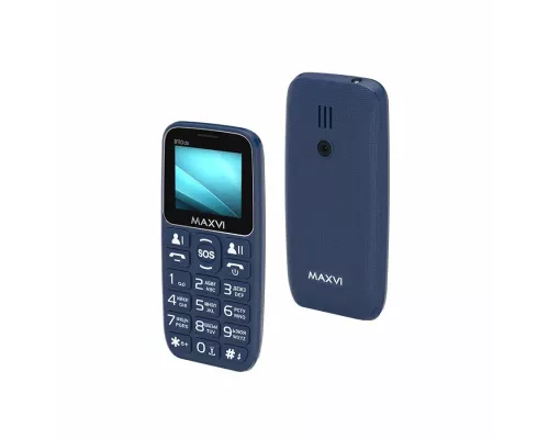 Мобильный телефон Maxvi B110ds синий