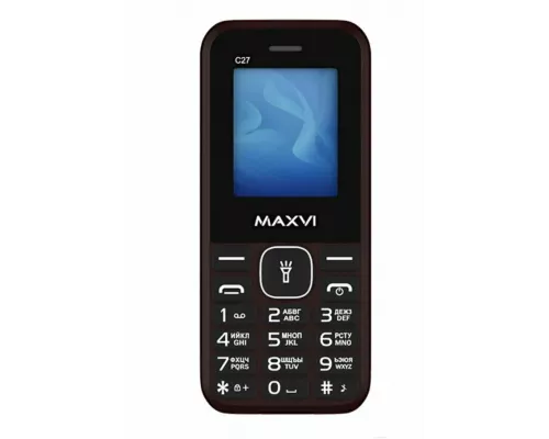 Мобильный телефон Maxvi C27 brown
