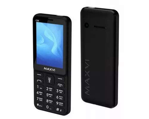 Мобильный телефон Maxvi C38 черный
