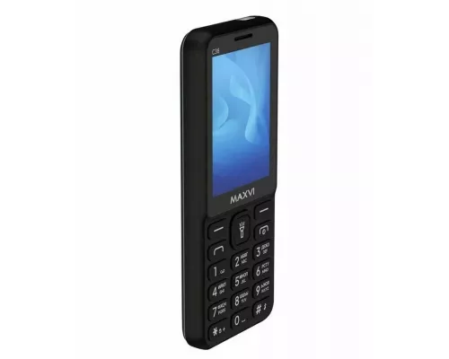Мобильный телефон Maxvi C38 черный