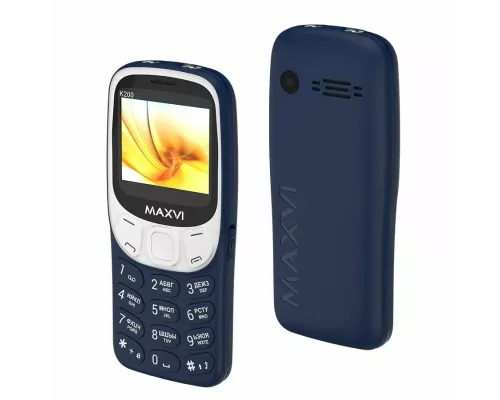 Мобильный телефон Maxvi K200 blue