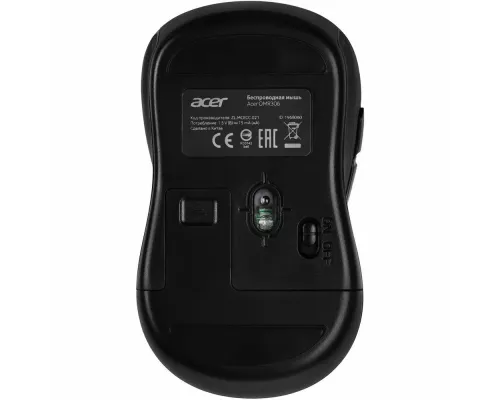 Мышь Acer OMR306 черный/серый