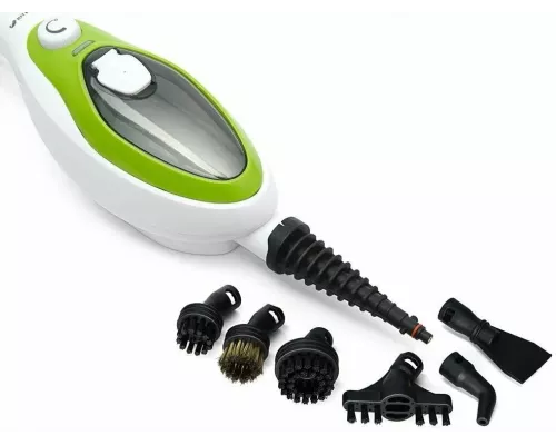 Паровая швабра Kitfort KT-1004-2 зеленый/белый