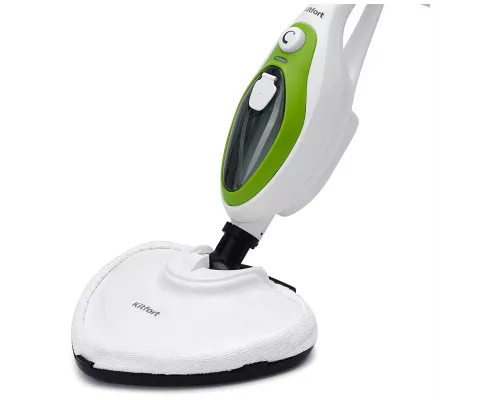 Паровая швабра Kitfort KT-1004-2 зеленый/белый