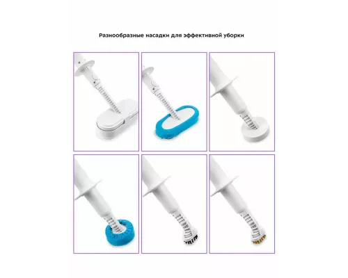 Паровая швабра Kitfort КТ-1016 белый