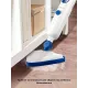 Паровая швабра Kitfort КТ-1048-3 белый/синий
