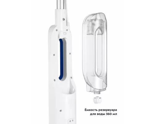 Паровая швабра Kitfort КТ-1048-3 белый/синий