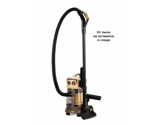 Пылесос Kitfort КТ-5192 золотистый/черный