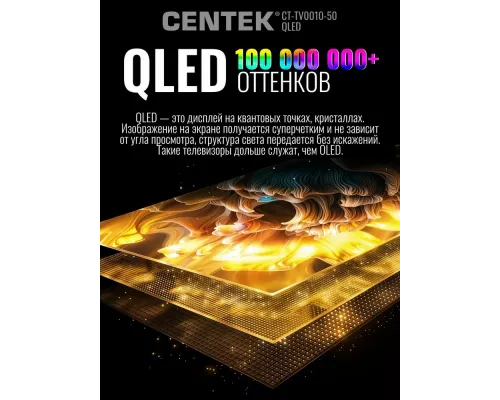 Телевизор Centek CT-TV0010-50 черный