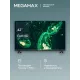 Телевизор MEGAMAX 42MG11F черный