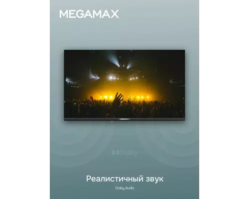 Телевизор MEGAMAX 42MG11FSM черный