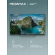 Телевизор MEGAMAX 43MG11F черный