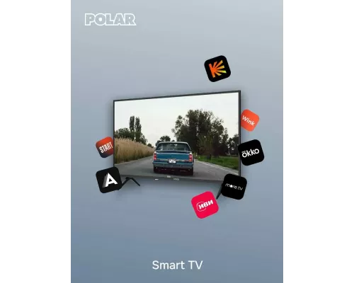 Телевизор Polar P32L33T2CSM черный