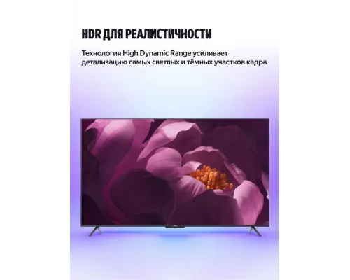 Телевизор YANDEX YNDX-00077 черный