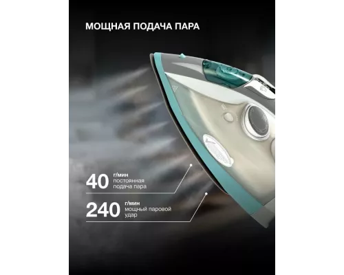 Утюг Hyundai H-SIP2700 белый/серый