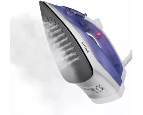 Утюг Kitfort KT-2603 белый/фиолетовый