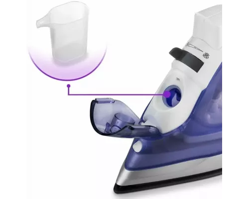 Утюг Kitfort KT-2603 белый/фиолетовый