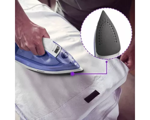 Утюг Kitfort KT-2603 белый/фиолетовый