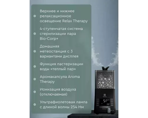 Увлажнитель воздуха Electrolux EHU-3810D