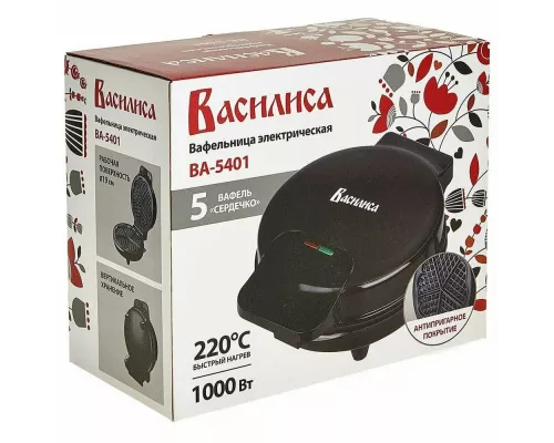 Вафельница ВАСИЛИСА ВА-5401
