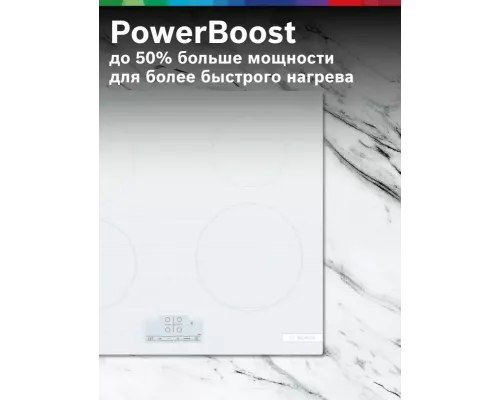 Варочная поверхность Bosch PUE612BB1E белый